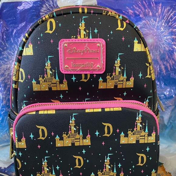 Loungefly | Bags | Loungefly Disneyland Resort Sleeping Beauty Castle ...